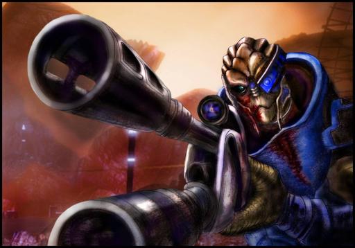 Mass Effect 3 - Пылающий меч Архангела. Для конкурса "Как я полюбил крогана" Mass Effect 3 - Пылающий меч Архангела. Для конкурса "Как я полюбил крогана"